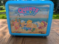 1989 Tyco Quints Aladdin Lunchbox With Thermos Complete Rare