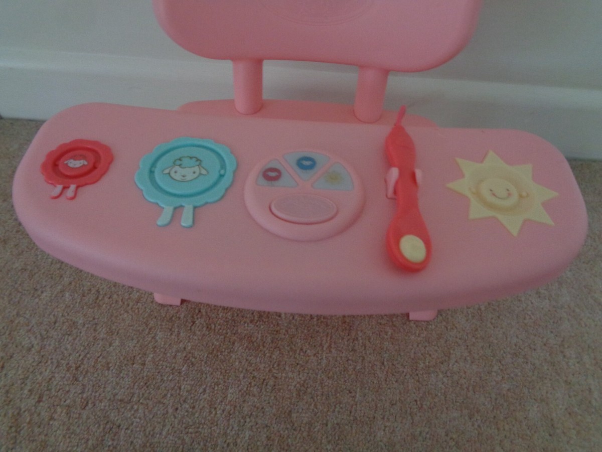 baby annabell dolls lunch time feeding table chair NOT WORKING