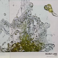 2000 Helmut Lang Parfums 2 pg PRINT AD Perfume Selfridges & Co London Vtg 2000s