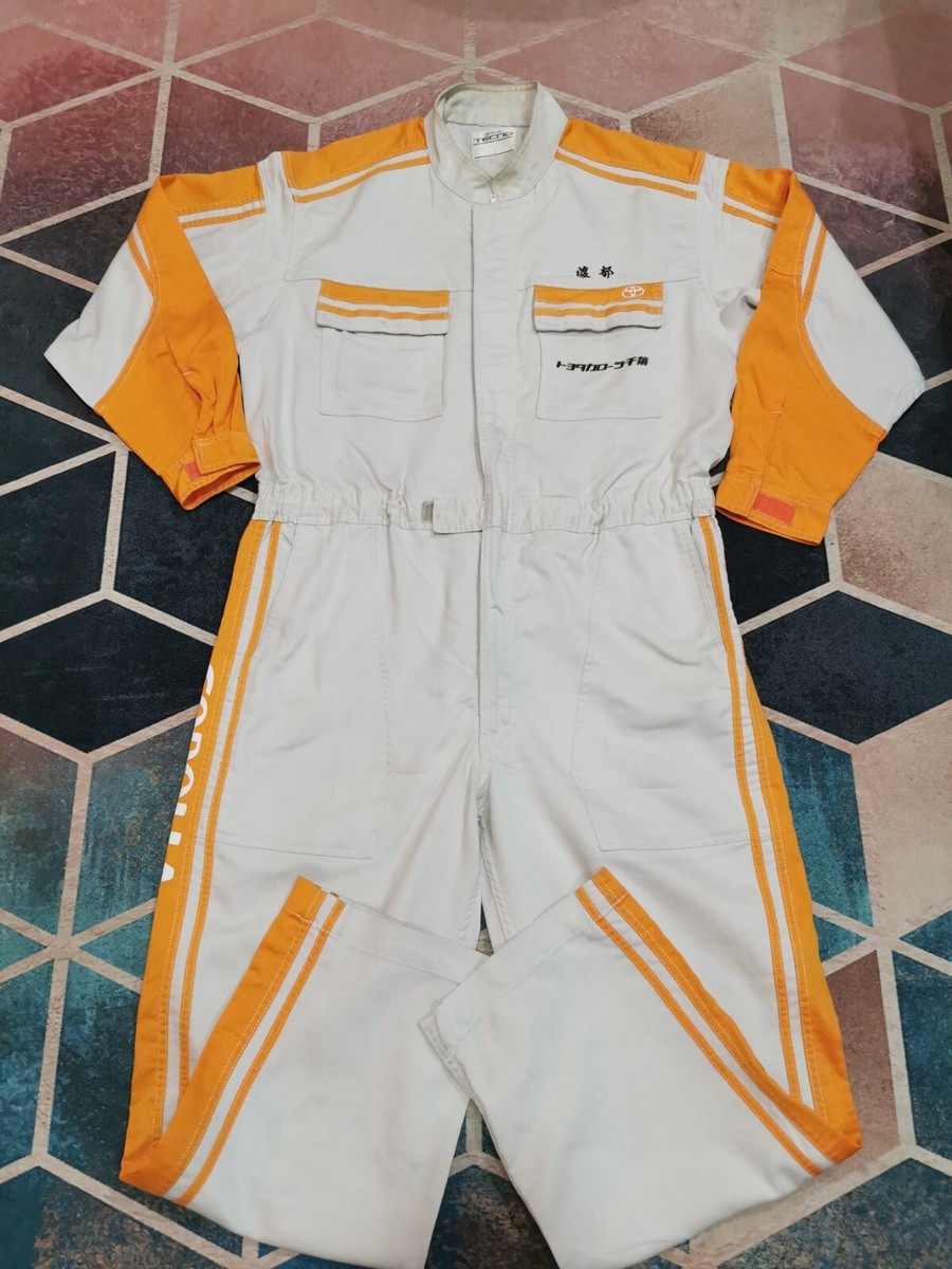 Vintage Toyota Corolla Tecno TRD Overalls Jumpsuit | eBay