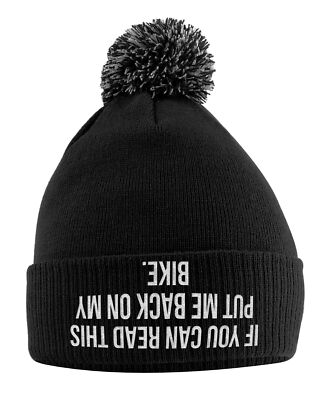 If You Can Read This Put Me Back On The Bike Bommelmütze Geschenk Geburtstagsgeschenke F...
