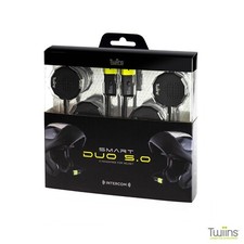 Interfono casco moto Pilota Passeggero auricolari Bluetooth TWIINS SMARTDUO 5.0