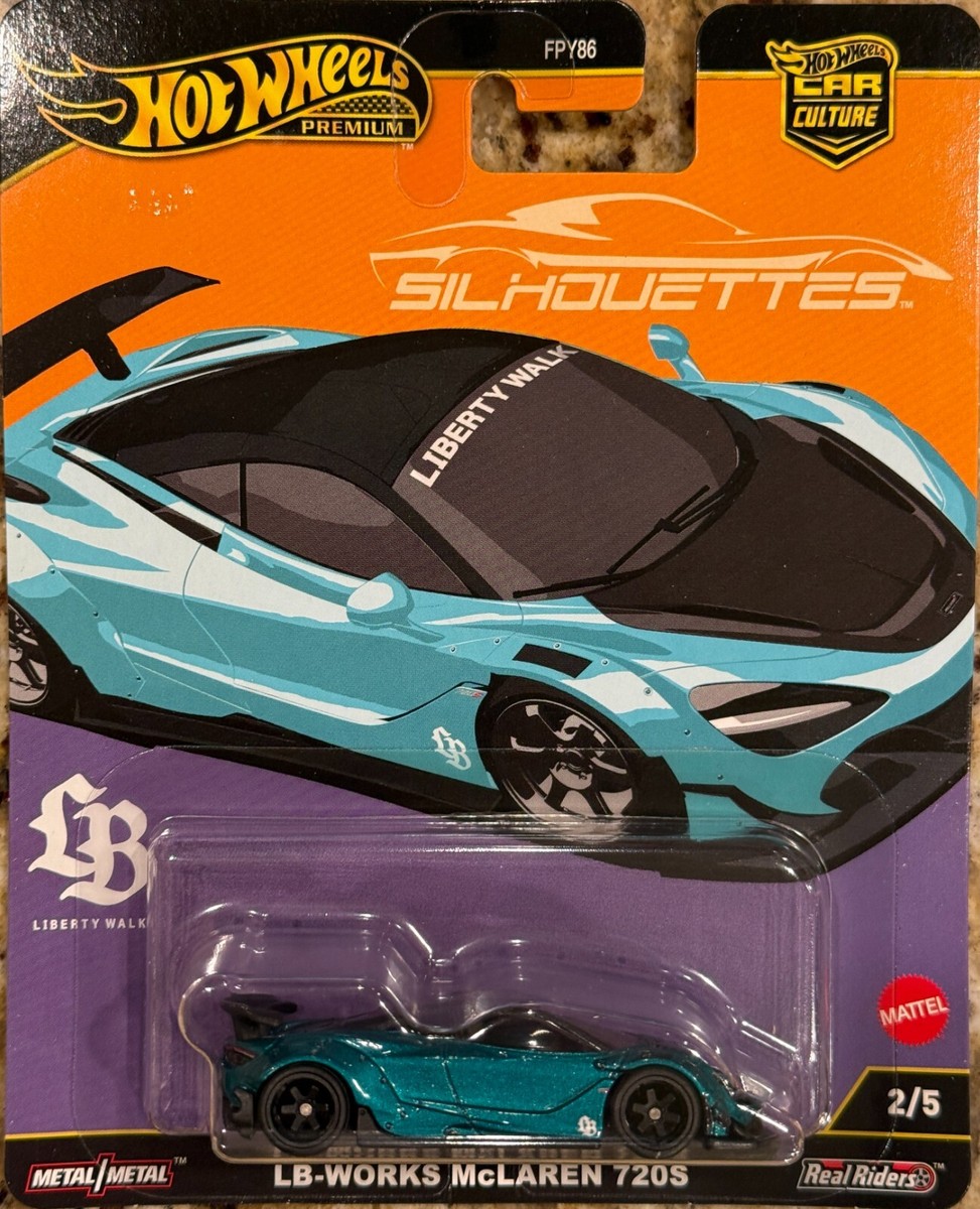 2025 Hot Wheels Premium Silhouettes Lb–Works Mclaren 720S