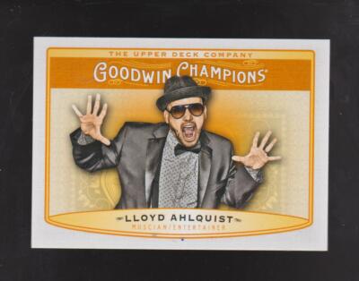 2019 Upper Deck Goodwin Champions #78 Lloyd Ahlquist card, ''Epic Rap Battles''