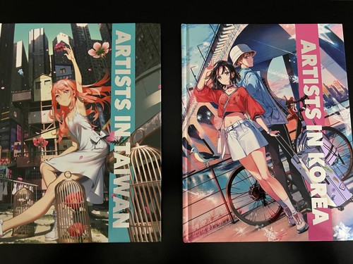 Artists in Taiwan & Korea Pixiv Clover Press Art Books Manga