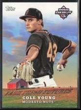 2023 Topps Pro Debut Cole Young FF-16 Farm Fresh Futures | Seattle Mariners