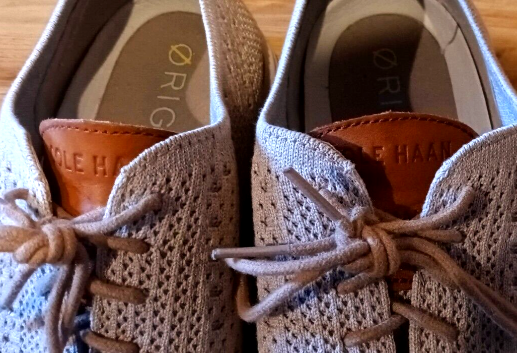 SAOLA Scarpe Oxford Cole Haan originali Grand Wingtip da uomo taglia 10 5 Stitchlite