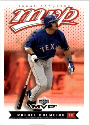 メジャーリーグ　カード　Rafael Palmeiro 2003 Upper Deck MVP #207 Rafael Palmeiro | eBay