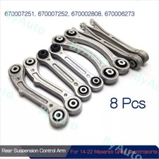 Set 8 pezzi braccio comando sospensione posteriore per Maserati Ghibli Quattroporte 2014-2022
