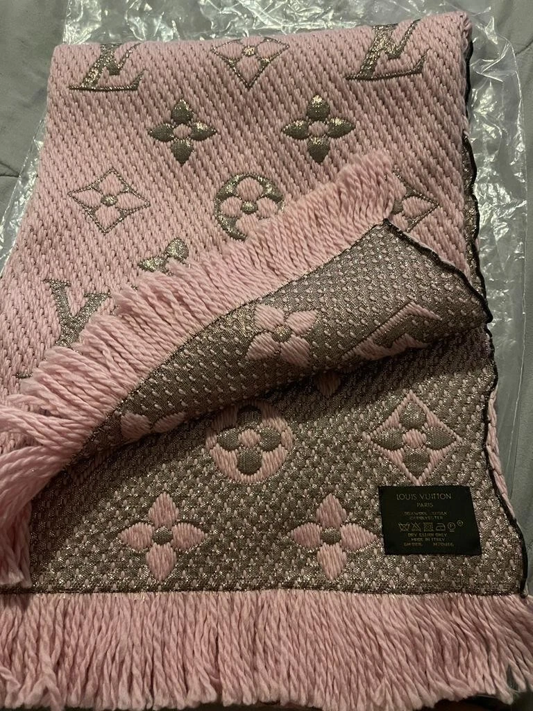 Vuitton Pink Scarf 