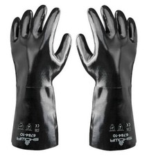 Showa 6784 Neoprene Coated Glove Pair, Soft Insulated Cotton Liner, Size 10