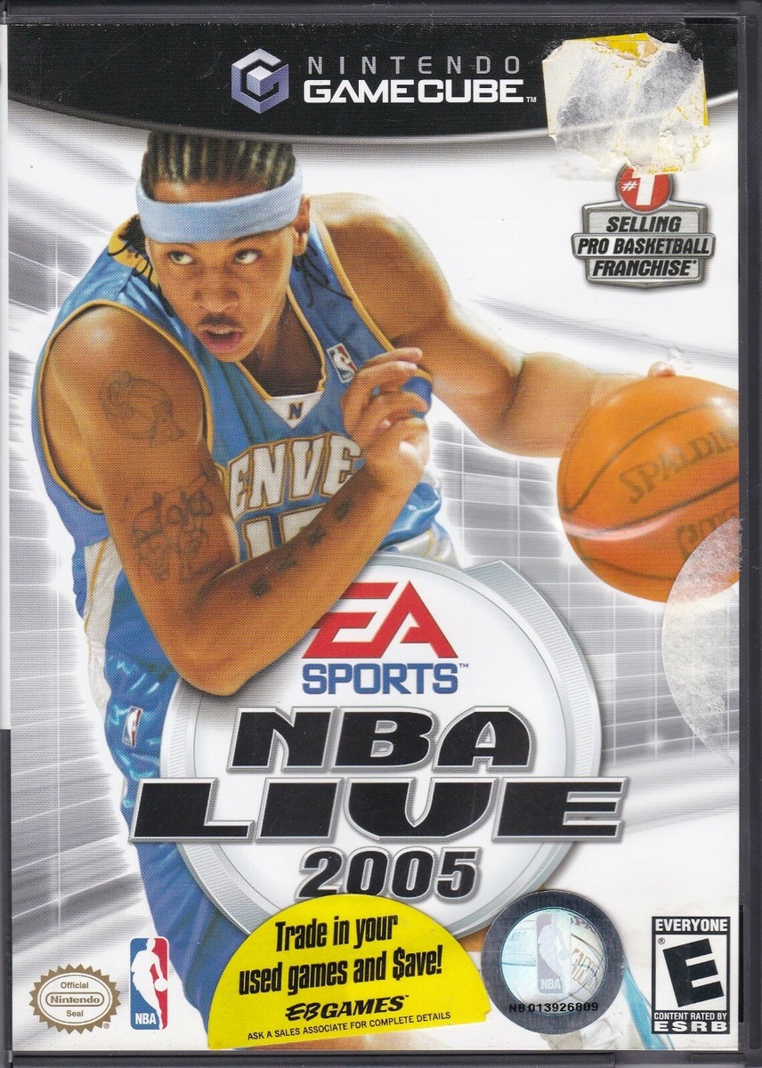 NBA Live 2005 (Nintendo GameCube, 2004) *NO MANUAL* 14633148077| eBay