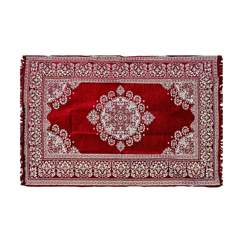 Alfombra de chenilla premium LUPUSIYA alfombra de área alfombra de picnic 5 x 7 pies Foto 3 de 4