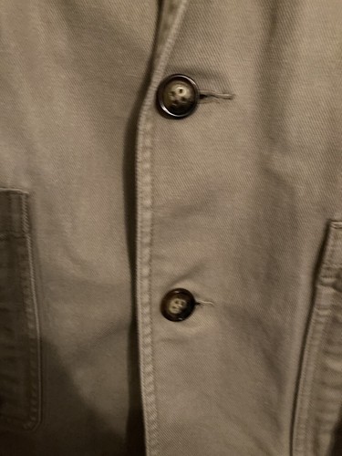 Vintage Orvis Sambesi Twill Leder Herren Jacke Angeln Jagd Gr. 44 viele Taschen - Bild 6 von 15