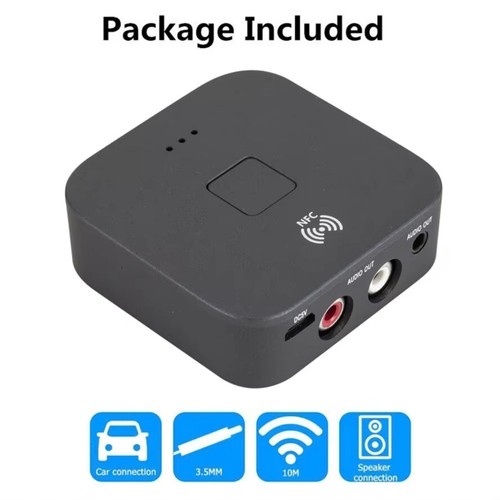 NFC Bluetooth Empfänger Wireless Audio Adapter für Autoradio Home Stereoanlage - Bild 3 von 14