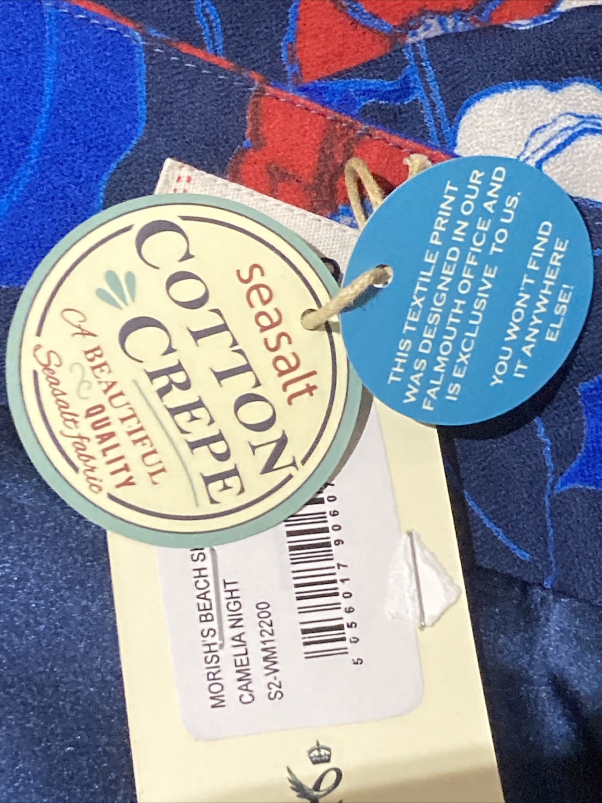 Seasalt  Camelia Night Cotton Crepe "Morish's Beach Skirt", Size 10 UK, BNWT 10