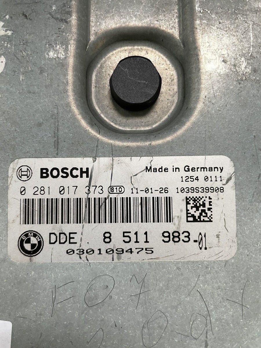 OEM BMW F07 F01 F10 ECU DDE 8511983 Bosch 0281017373 | eBay 
