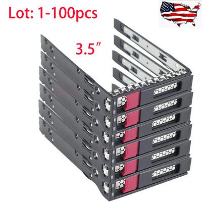 Lot HP 3.5'' LFF Caddy Tray Proliant ML350 ML110 ML30 Gen10/Gen10+/Gen11 774026