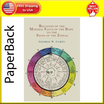 Relation of the Mineral Salts of the Body to the Signs of the Zodiac