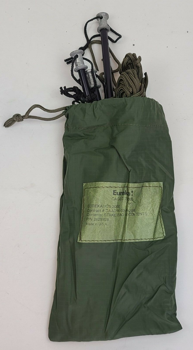 Eureka! Military Tent Carry Bag Tent Body Rain Fly Tent Pole