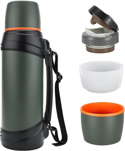 Thermo Technology 85oz Insulated Flask - Keeps Drinks Hot & Cold for 12 Hours - Picture 4 of 15