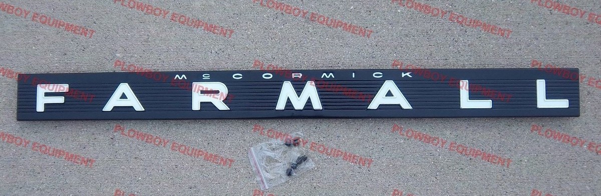 Side Emblem for Farmall International IH Tractor 504 656 706 806