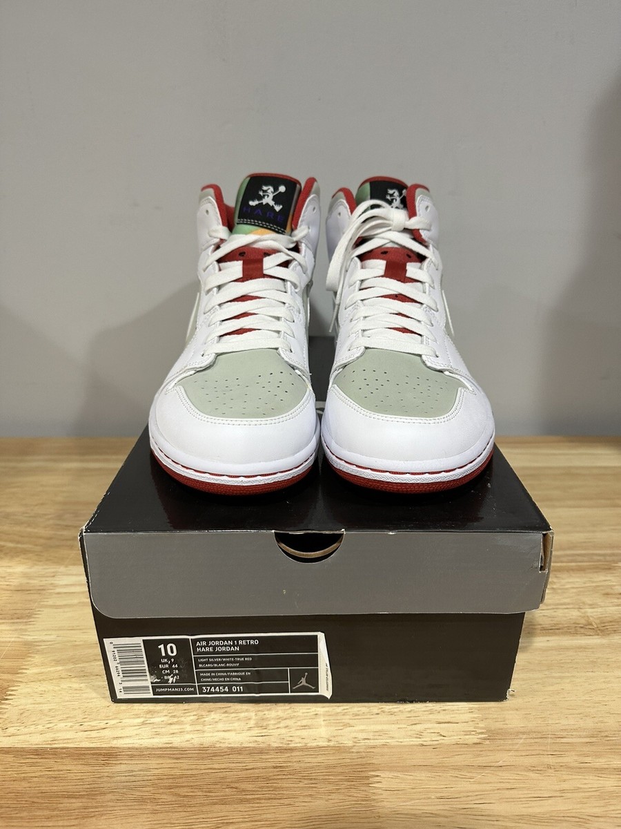 スニーカー NIKE Air Jordan 1 Retro 'Hare Jordan' (2009) Size 10 - Jordan 1 Retro Hare 2009 | eBay