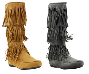 womens tall moccasins boots