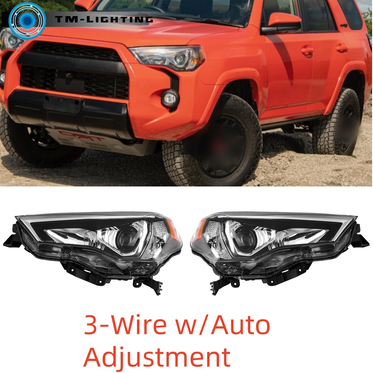 Headlights for 2021 for Toyota 4Runner for sale | eBay