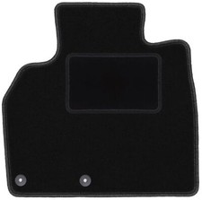Fahrermatte Automatte Velours Schwarz für Renault Espace IV 2002-2012