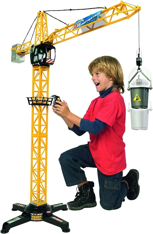 Dickie Toys 203462411 Giant Crane elektrischer Spielzeug Kran ferngesteuert - Bild 4 von 4