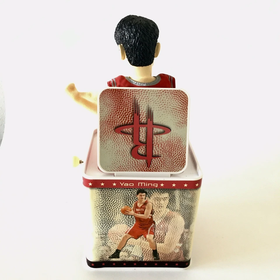 Yao Ming Jox Box, Jack in the Box Upper Deck Houston Rockets Foto 3 de 4