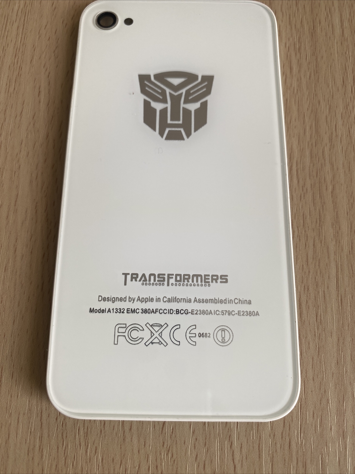 iPhone 4S White Back Glass Replacement for A1387 AT&T Verizon Sprint T-Mobile-image