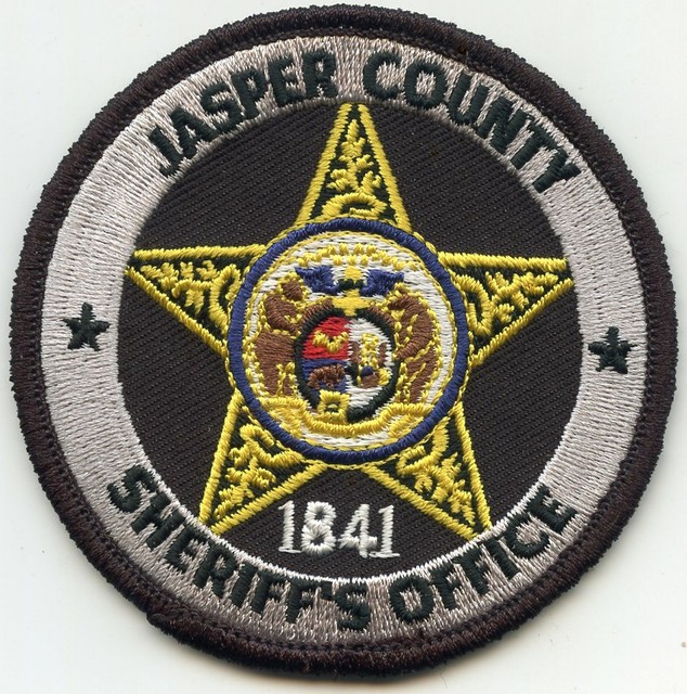 JASPER COUNTY MISSOURI MO round small SHERIFF POLICE PATCH eBay