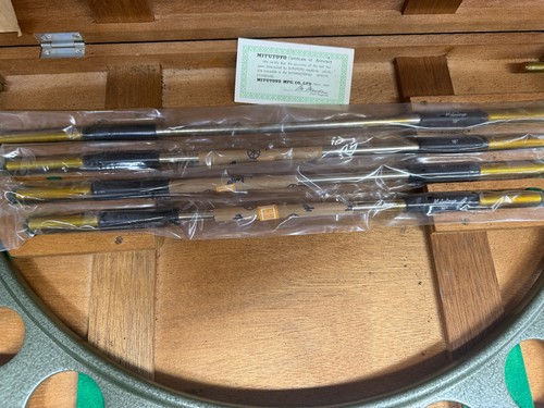 Vintage Mitutoyo 104-153 (0.001″ Outside Micrometer Interchangeable Anvil 16-20" - Picture 5 of 13