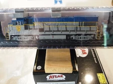 ATLAS GOLD 10003441 H.O. GE U23B DELAWARE&HUDSON 2308 "LIGHTNING BOLT"DCC /SOUND