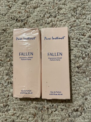 Pure Instinct FALLEN Pheromone Infused Essential Oil Perfume (lot of 2)