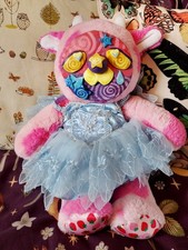 Ooak Custom Bear Hand Made Customised Build A Bear Soft Toy with Outfit