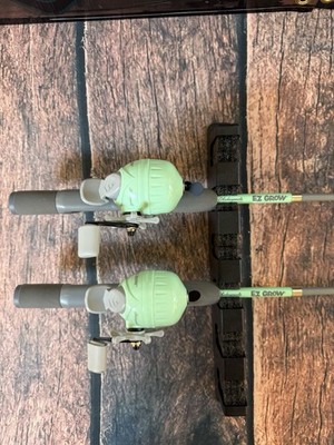 (2 Pack) Shakespeare EZ Grow Kids Fishing Combo