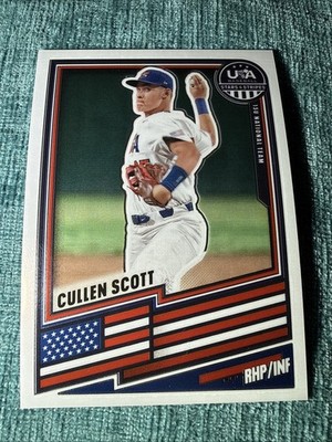 2026 Panini Stars & Stripes 15U National Team #22 - Cullen Scott - Team USA