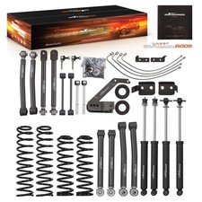 4 Inch Lift Kit For Jeep Wrangler Jku 2wd 4wd 2007-2018 Shock Absorbers 4 Inch Lift Kit For Jeep Wrangler Jku 2wd 4wd 2007-2018 Shock Absorbers