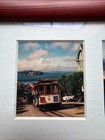 San Francisco Photos Framed Wall Art 15.5 x 6 Inch Red Frame Painted Ladies — photo 4