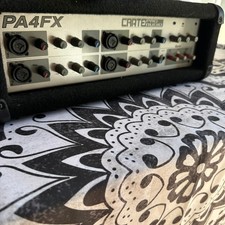 Crate PA4FX Pro Audio 4 Channel PA Head