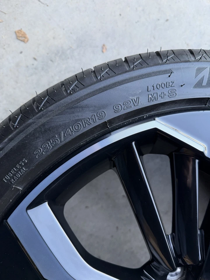 2025 NISSAN ALTIMA 19” SR MAXIMA WHEEL RIM TIRE 95477 40300-9HF9D OEM 2024 2023 - Image 2 of 4