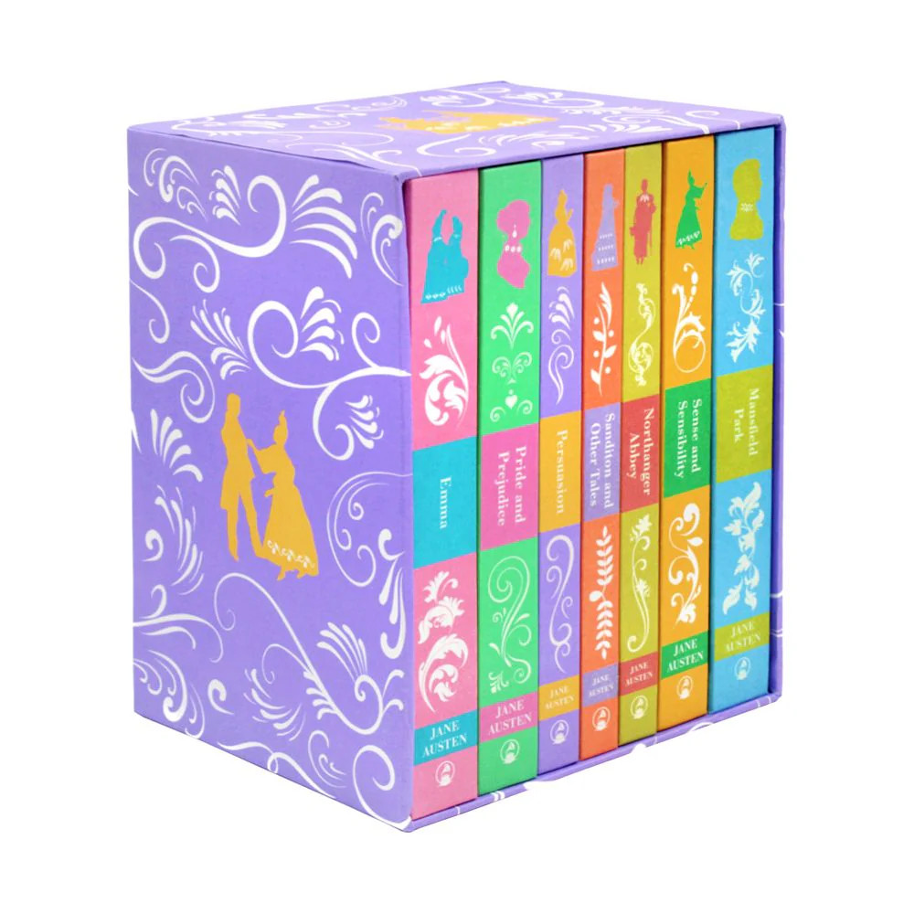 Jane Austen Complete Works 7 Book Hardcover Boxed Set  Classic Li | Jane Austen