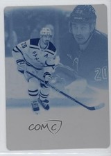 2023-24 Fleer Ultra Showstopper Printing Plate Cyan 1/1 Chris Kreider #12 4z8