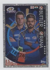 2017-18 Topps Cricket Attax IPL Jos Buttler Nitish Rana #152 0f72