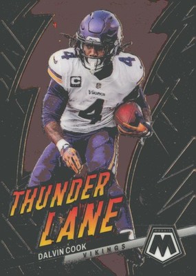 2023 Panini Mosaic #TL-DC Dalvin Cook Thunder Lane