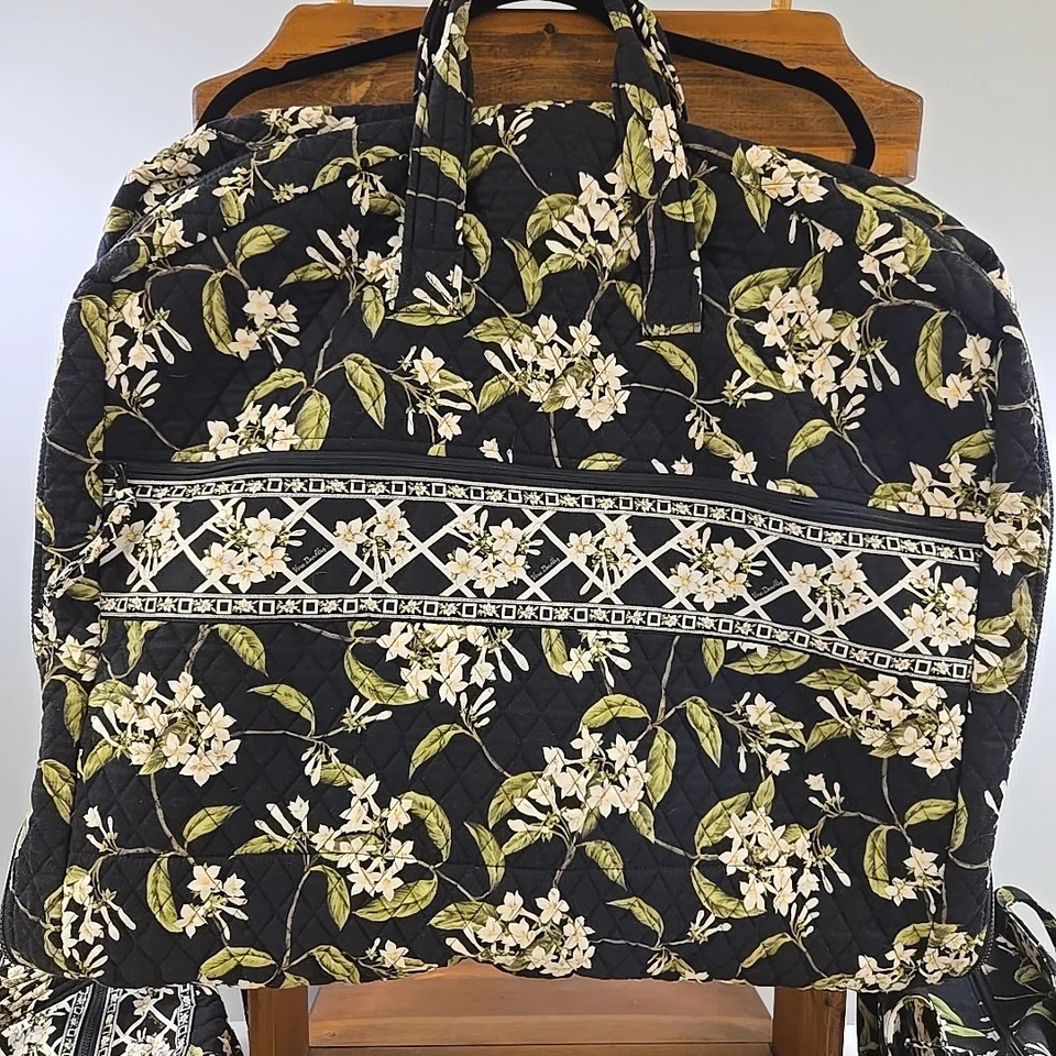 Vera Bradley Jasmine Travel Set 5 Piece Tote Duffle Makeup Hanging Shower Bag - Image 2 of 4