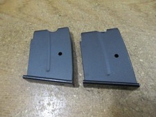 Two CZ 452 22 WMR or 17 HMR 5 Round Metal Magazine's OEM